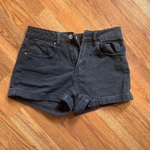 Pacsun Black Mom Short